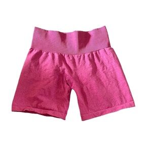 NVGTN Hot Pink Contour Seamless Shorts